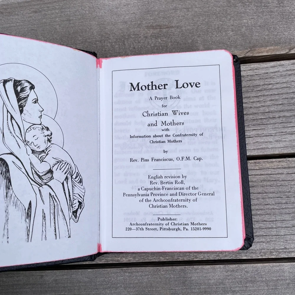 Mother Love Prayer Book Christian Wives & Mothers 2000 Catholic Devotional Gift